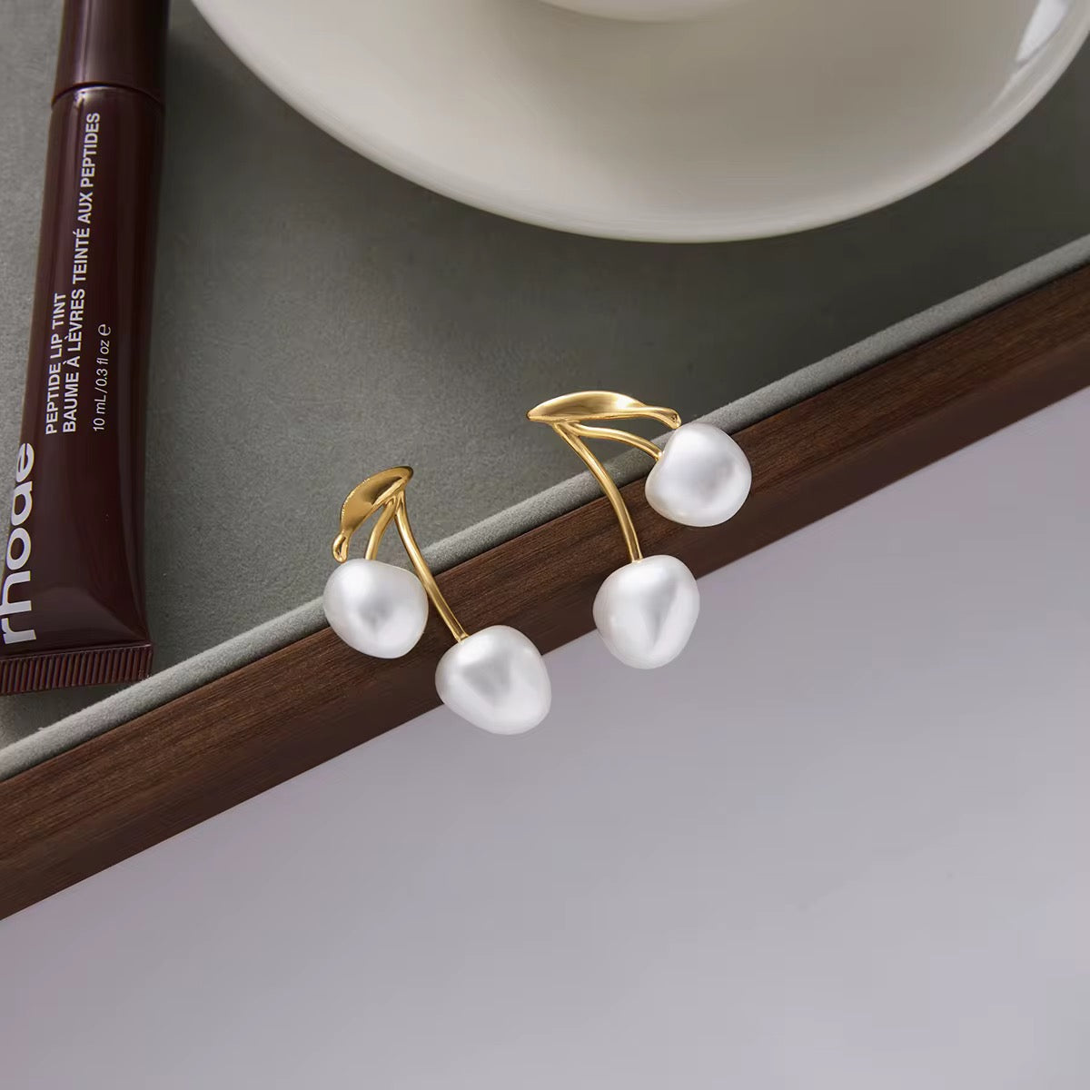 The Golden Cherry Pearl Drops