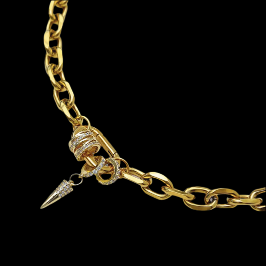 Chunky Charm Necklace