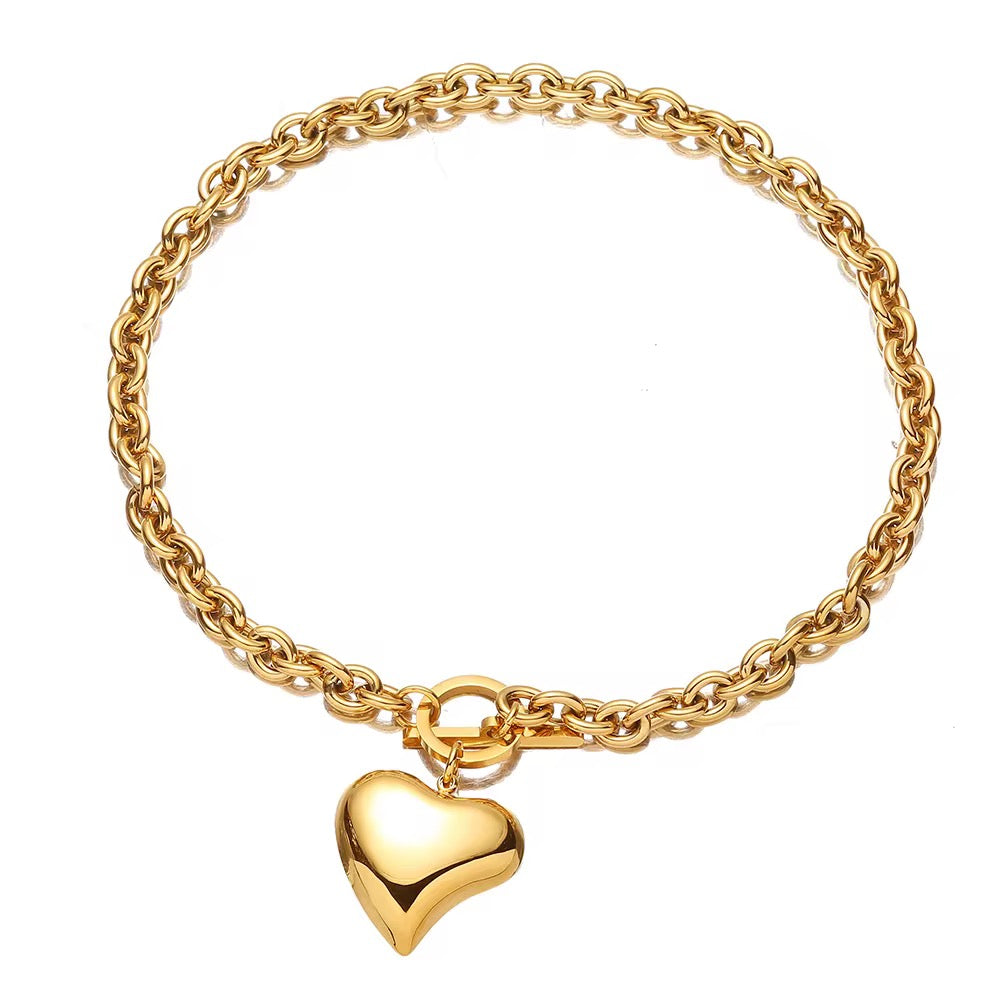 Locked in Love 18” Necklace