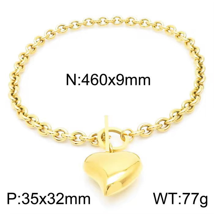 Locked in Love 18” Necklace