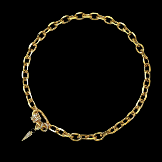 Chunky Charm Necklace