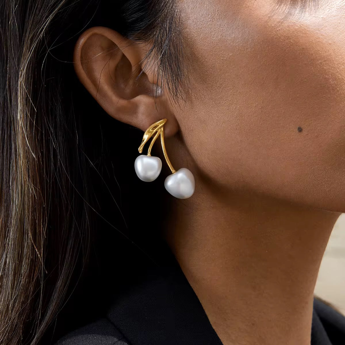 The Golden Cherry Pearl Drops