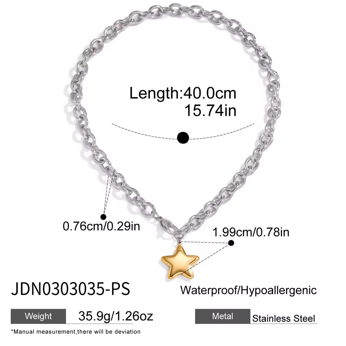 That Girl Superstar Necklace
