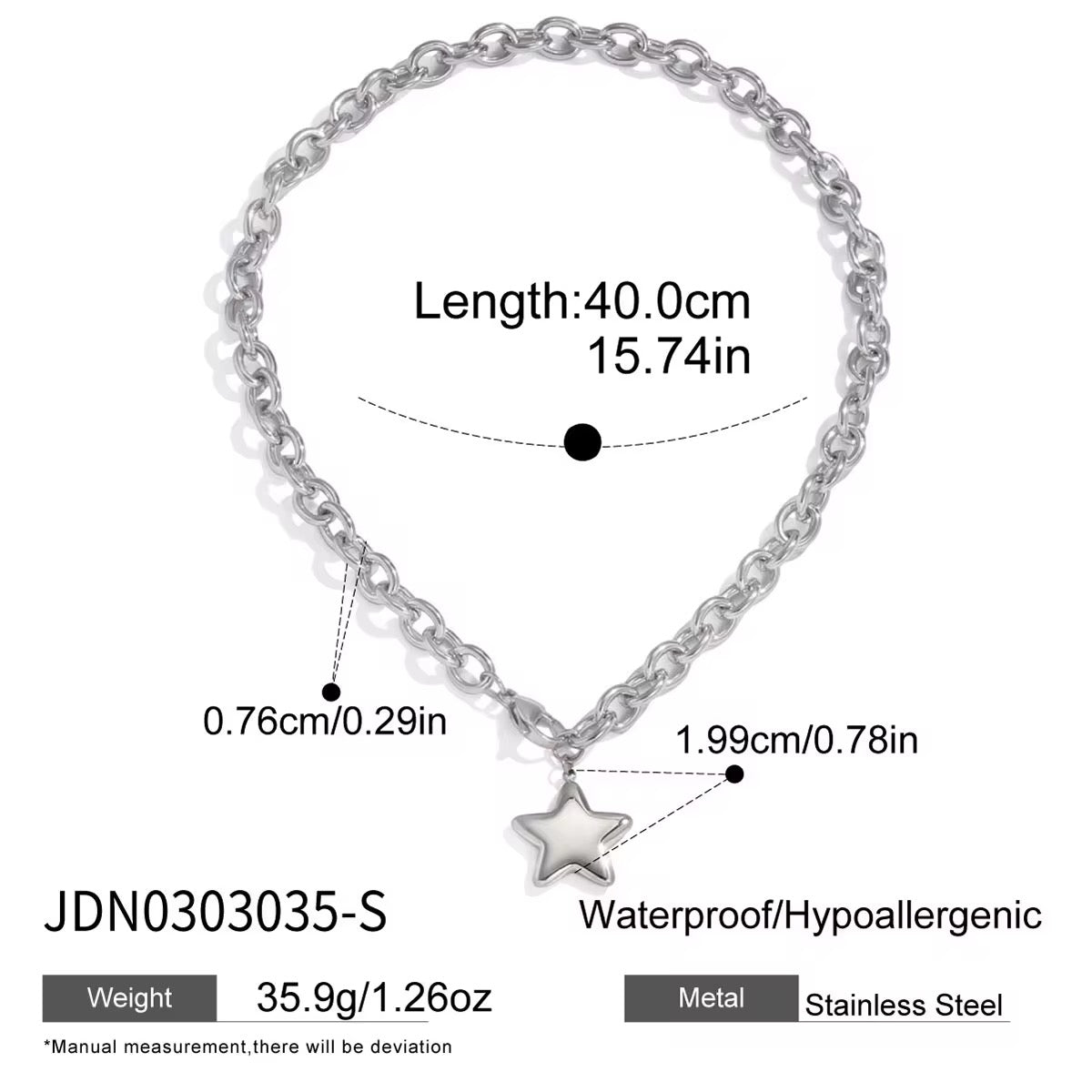That Girl Superstar Necklace