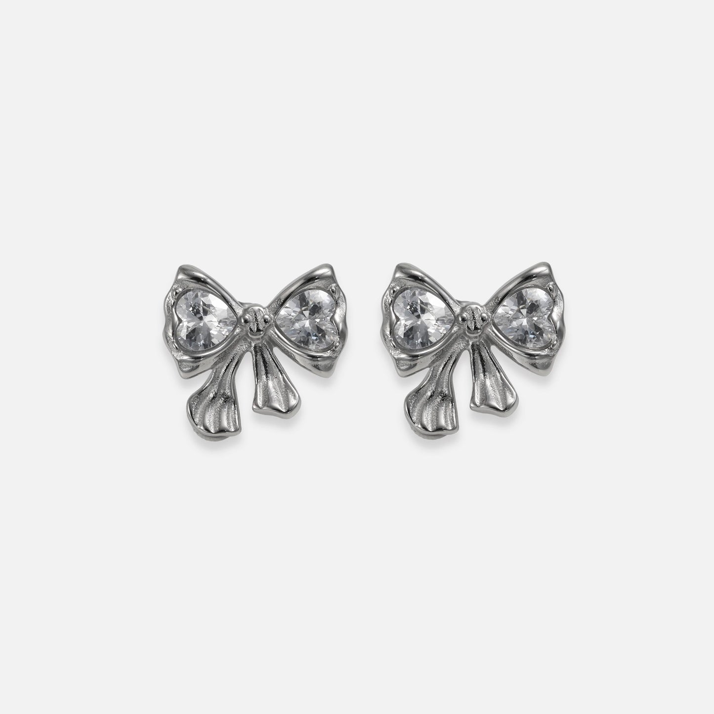 The Belle Bow Sparkle Studs