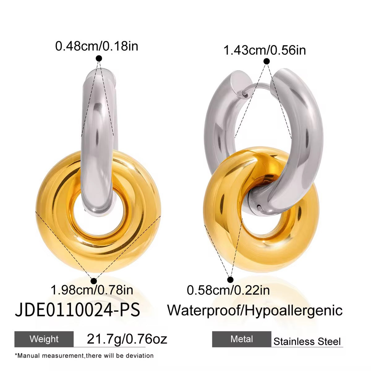 Double Link Hoops