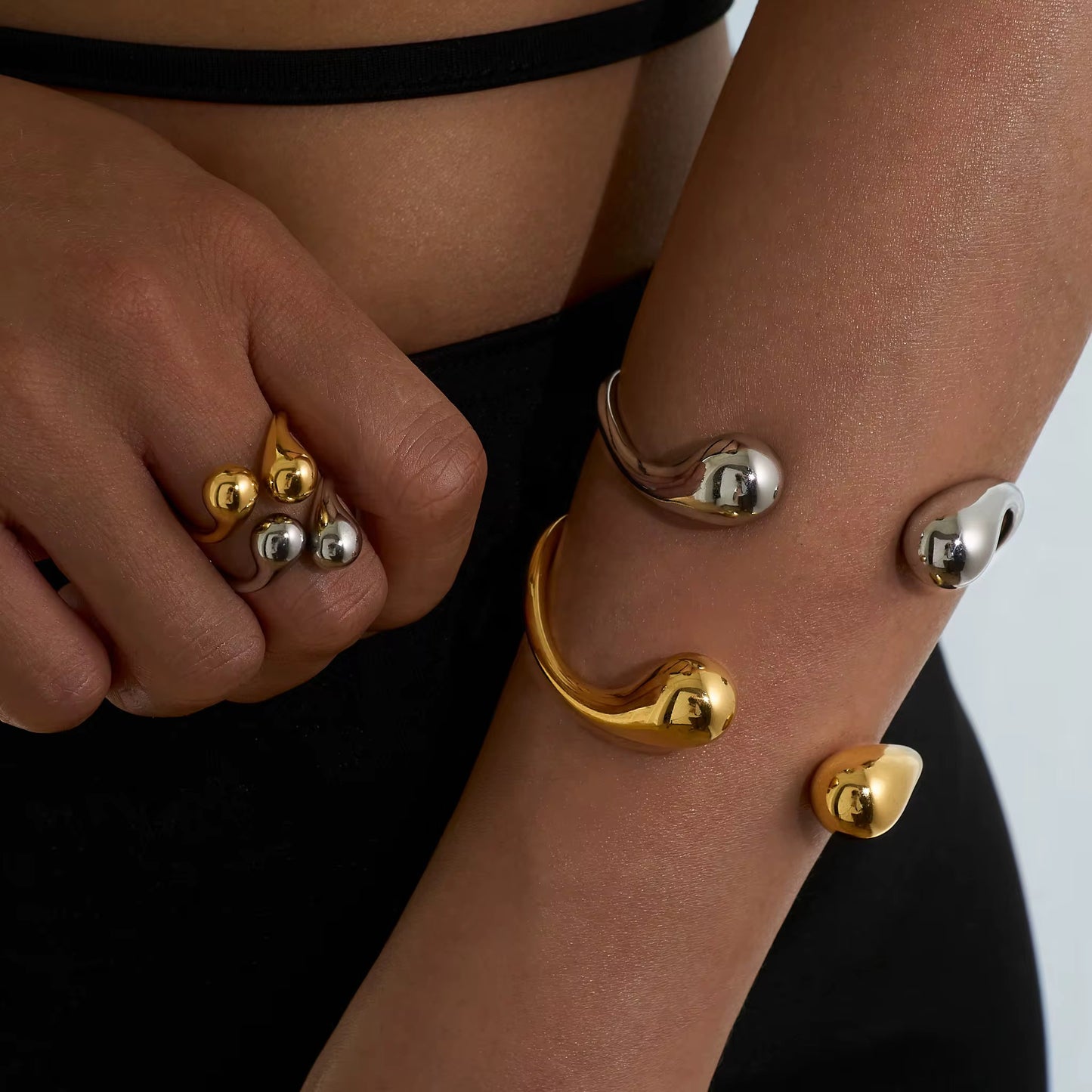 Sculpted Cuff Bracelet