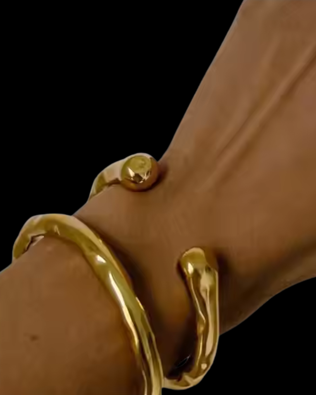 Hammered Bangle